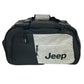 Jeep Reisetasche Sporttasche Duffel Bag mit Jeep Logo Schwarz/Grau