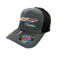 Cadillac Basecap Cadillac Racing Logo Carbon Style Flexcap Denim