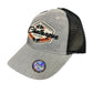 Dodge Challenger Basecap Dodge Challenger Vintage Logo Grau/Schwarz