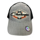Dodge Challenger Basecap Dodge Challenger Vintage Logo Grau/Schwarz