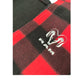 Dodge RAM Pinewood Jacke Fleecejacke mit gesticktem RAM Logo Rot/Schwarz