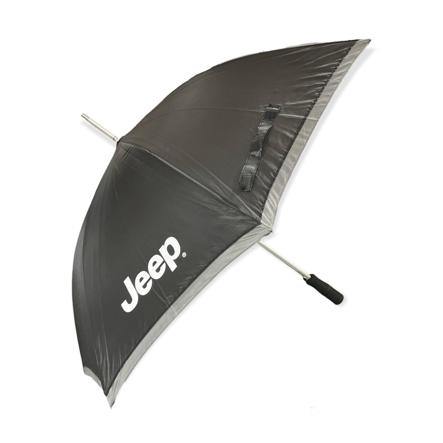 Jeep Regenschirm mit Jeep Logo Schwarz/Grau