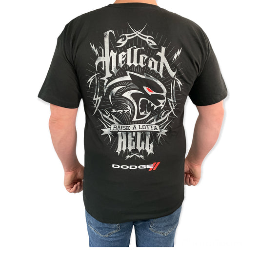 Dodge Hellcat T-Shirt SRT Hellcat Raise A Lotta Hell Schwarz