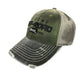 Jeep Basecap Xtreme Off-Road Jeep Logo Used Look Dunkelgrün/Grau