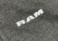 Dodge RAM Sweatjacke Kapuzenjacke gesticktem Dodge RAM Logo Schwarz/Grau