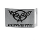 Corvette C5 Gürtelschnalle Corvette C5 Logo Buckle Gebürstet