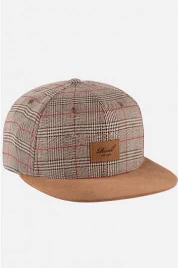 Reell Suede Cap Sand Check
