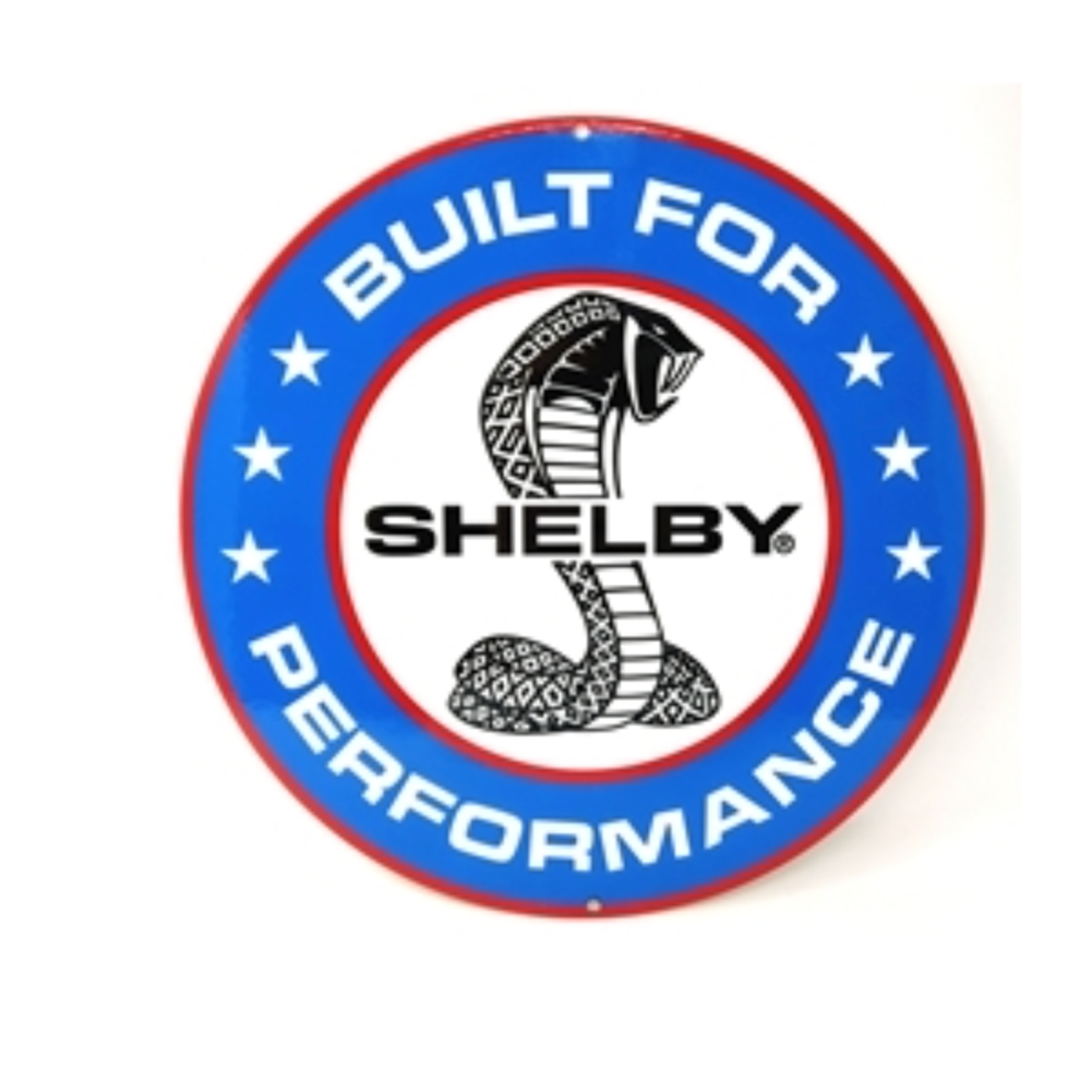 Shelby American Lightbox Leuchreklame Leuchtschild Shelby Performance