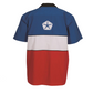 Mopar Pit Crew Shirt Mopar Classic Logo Bestickt Rot/Blau/Weiß