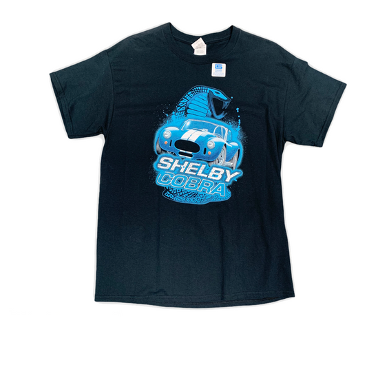 Shelby T-Shirt Shelby Cobra Blue Schwarz