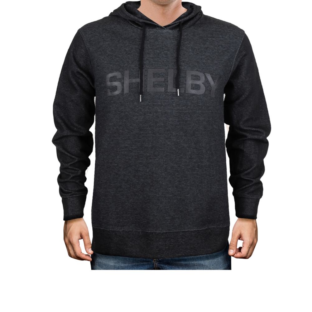 Shelby Kapuzenpullover Hoodie Sweatshirt mit Shelby Tonal Stripe Logo