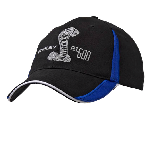 Shelby GT500 Basecap GT500 Super Snake Schwarz/Blau