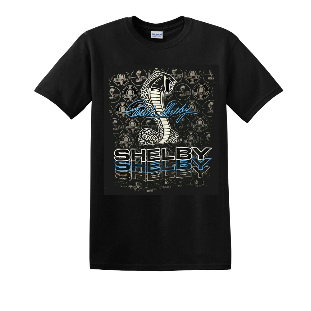 Shelby T-Shirt Shelby Super Snake Triple Threat Logo Schwarz