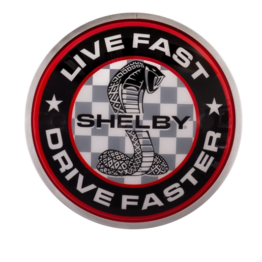 Shelby American Lightbox Leuchreklame Leuchtschild Shelby Drive Faster