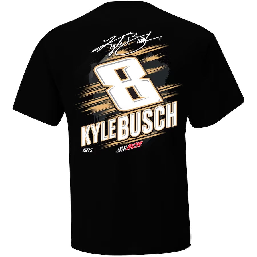 Kyle Busch Richard Childress Racing Team Collection Black 3CHI Blister T-Shirt