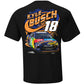 NASCAR T-Shirt Kyle Busch m&m's Caramel T-Shirt Schwarz