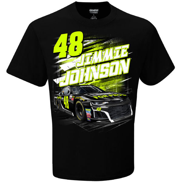 NASCAR T-Shirt Jimmy Johnson Lowe's T-Shirt Schwarz