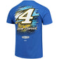 NASCAR T-Shirt Kevin Harvick Busch Beer T-Shirt Blau