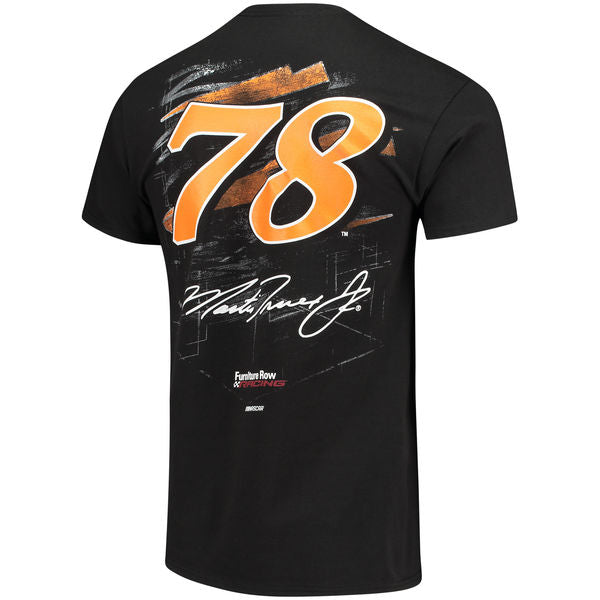 NASCAR T-Shirt Martin Truex Jr. Bass Pro Shops T-Shirt Schwarz